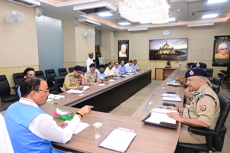 UP Dy CM Maurya reviews law and order situation ahead of Monsoon Session, issues directives