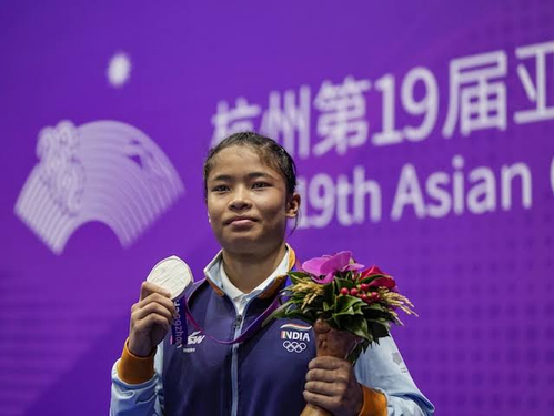 Roshibina Devi confirms her third successive Asian Games Wushu medal after QF win