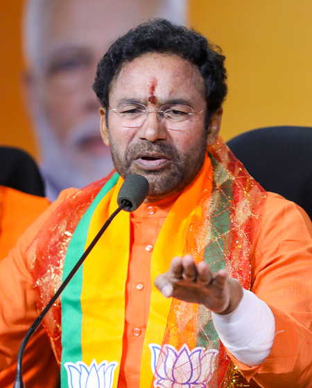 Election Commission row: Kishan Reddy slams Congress for ‘double standards’