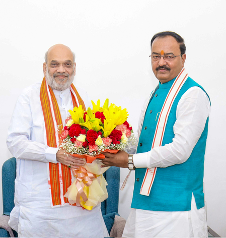 UP Dy CM meets Amit Shah to discuss BJP’s mission 2027 in Uttar Pradesh