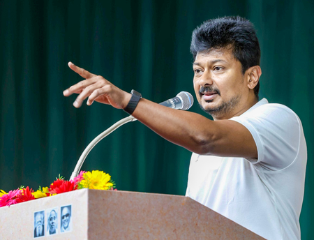 Udhayanidhi Stalin slams TVK govt as power outrage spark protests in Tamil Nadu