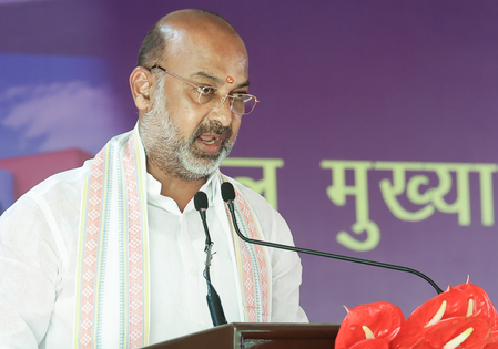 Union Minister Bandi Sanjay Kumar comes to aid of road accident victims in Telangana
