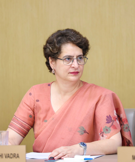 Priyanka Gandhi raises women’s safety concerns after Delhi teen’s gang rape and murder