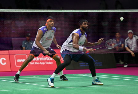 China Masters: Satwik-Chirag rally past Popov brothers to reach QF