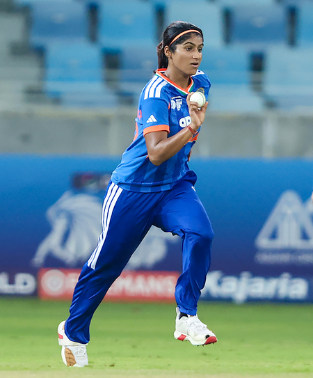 Women’s Asia Cup Final: BCCI Secy Saikia, VP Shukla present Nandni with fielding medal