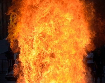 Fire guts electric scooter showroom in Bengal’s Panagarh; no casualties reported