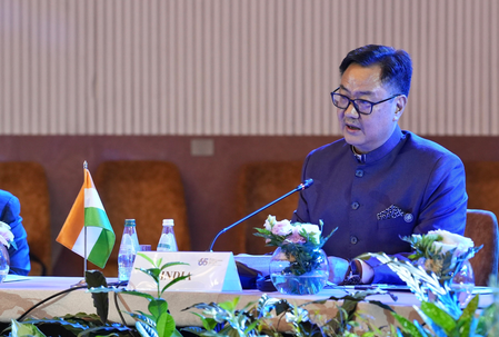 Kiren Rijiju calls on Serbian President, delivers India’s statement at NAM conference