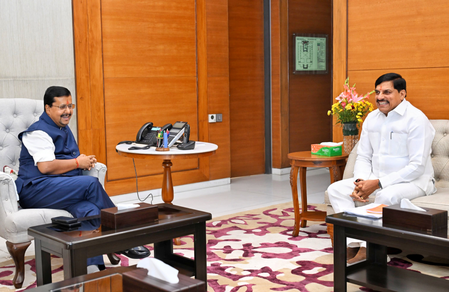 MP CM meets BJP chief, Union Ministers to discuss development roadmap
