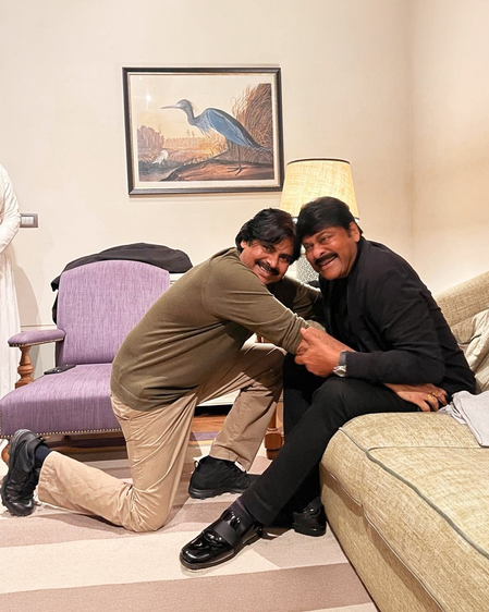 Chiranjeevi pens adorable birthday wish to Pawan Kalyan; says he showers the same love he shows to his family on those who trust him!