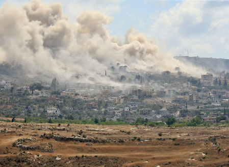 Israel strikes southern Lebanon after Hezbollah drone attack