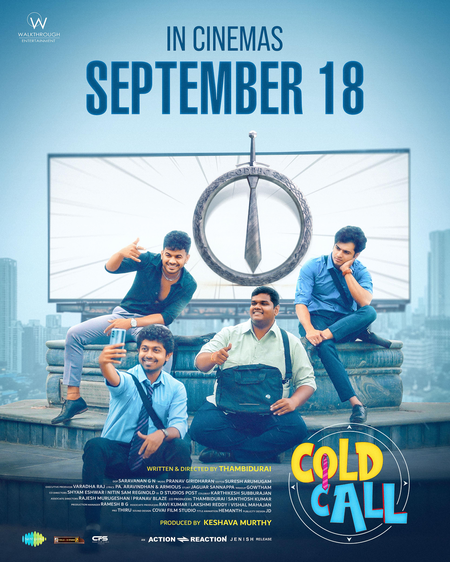 Director Thambidurai’s ‘Cold Call’ to hit screens on September 18