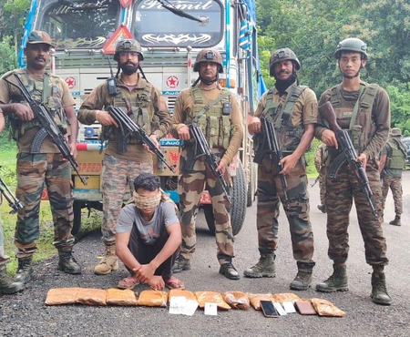 Brown sugar worth Rs 80 crore seized in Manipur, one held