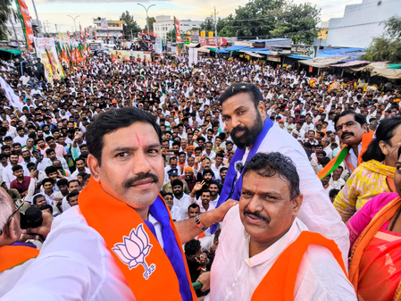Day 2 of BJP’s Ballari Chalo padayatra: Vijayendra asserts NDA will return to power in Karnataka