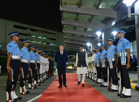 Belgian PM Wever arrives in India for first official visit, to hold talks with PM Modi