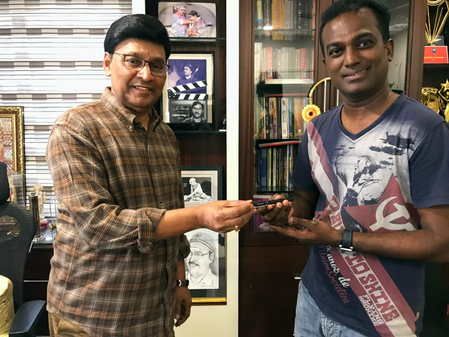 ‘Beep’ director discloses legendary screenwriter K. Bhagyaraj gifted him a pen after reading his film’s script