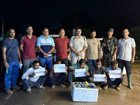 Security forces seize meth tablets worth over Rs 2.5 crore; arrest five in Assam