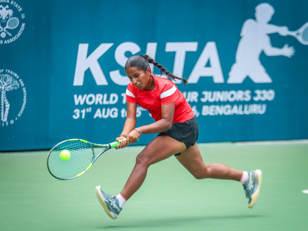 KSLTA J30 Bengaluru: Aahida downs Disha to enter semifinals