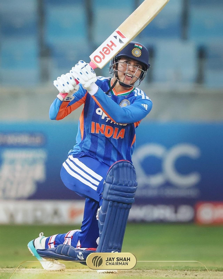 Women’s Asia Cup: Jay Shah congratulates Smriti Mandhana for record-making 124 vs Hong Kong