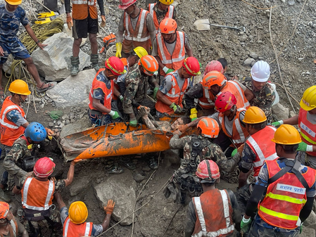 Miracle rescue: Two workers pulled out alive from Trishuli 3A tunnel in Nepal
