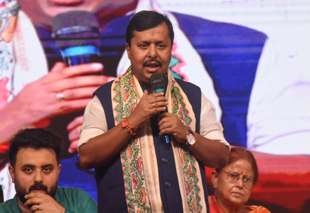 ‘Are you Angry?’: BJP chief Nabin’s swipe at Oppn after PM Modi’s ‘Naraz Fufa’ remark