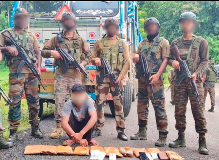 Drugs, arms seized in Assam, Manipur during joint operations