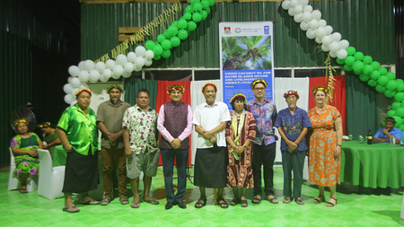 India-backed Virgin Coconut Oil project launched in Kiribati to boost local economy