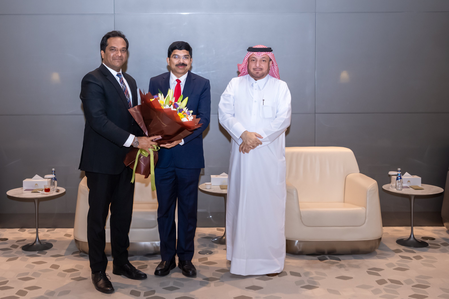 India’s Ambassador-designate arrives in Qatar, looking forward to strengthening ties