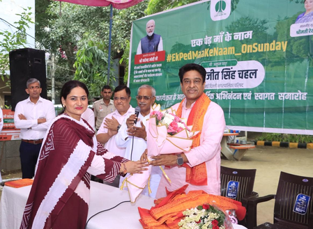 Delhi: NDMC V-C Kuljeet Singh Chahal to lead plantation drive in Raja Bazar tomorrow