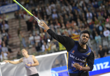 ‘Keep our flag flying high!’: Angelo Mathews hails Pathirage after historic Diamond League win