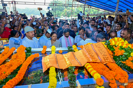 Jharkhand: Sudivya Kumar Sonu cremated with full state honours; two-day mourning declared