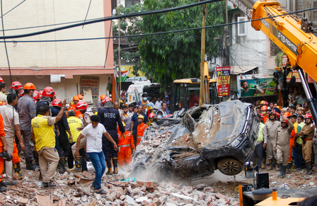 Delhi building collapse: Look-out notice issued against owner Hariram Bansal