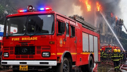 Two children among four injured after LPG cylinder catches fire in Mumbai’s Dharavi