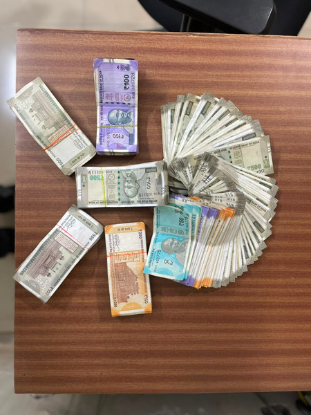 Andhra Pradesh: Transport officials caught red-handed by ACB, taking Rs 2.5 lakh bribe