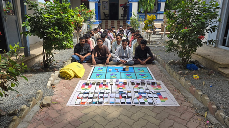 Gujarat: 42 held in gambling raid, property worth Rs 16 lakh seized