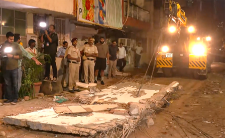 Delhi building collapse: Death toll climbs to 6; search, rescue Ops on