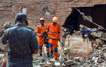 Rescue operation ends in Delhi building collapse, five survivors shifted to hospital