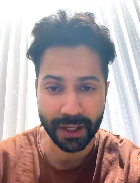 Varun Dhawan revisits his childhood connection with Lord Hanuman as he watches ‘Hanuman Ansh’ with his mom