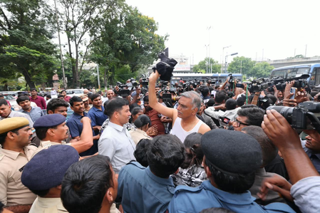BRS leaders detained amid ruckus at Telangana Assembly entrance