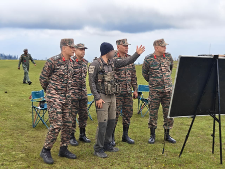 Northern Amy commander reviews operational preparedness in south Kashmir