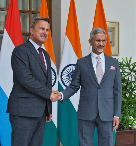 EAM Jaishankar and Luxembourg’s Deputy PM discuss bilateral cooperation, global developments (Ld)