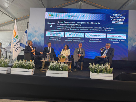 India highlights comprehensive approach to food security at panel discussion in Israel