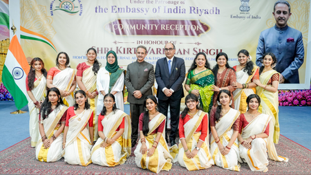 MoS Kirti Vardhan Singh lauds Indian community’s role in strengthening ties with Saudi Arabia