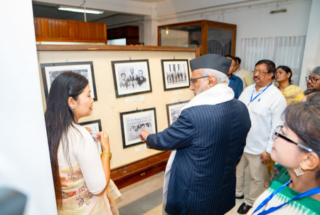 Vice-President Radhakrishnan visits INA museum, war memorial in Manipur