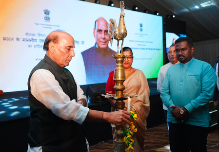 Rajnath Singh begins historic visit to Sri Lanka, reaffirms strong ties