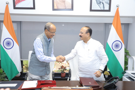 Retired IAS officer SCL Das takes oath as DERC Chairman