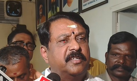 Tamil BJP chief Nainar Nagenthran questions ‘secular’ name of TVK-led alliance