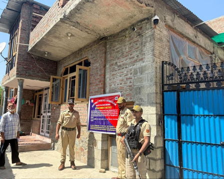 Properties worth over Rs 6.22 crore of drug smugglers/peddlers attached in Srinagar