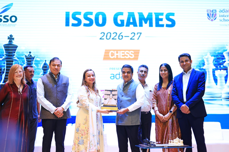 Praggnanandhaa, Gujarat Dy CM Sanghavi join 400-plus young players as ISSO Chess Games begin
