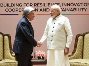 PM Modi meets Guterres, highlights ‘urgent need’ for UN reforms