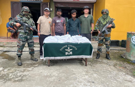 Methamphetamine tablets and heroin seized in Mizoram, 3 arrested
